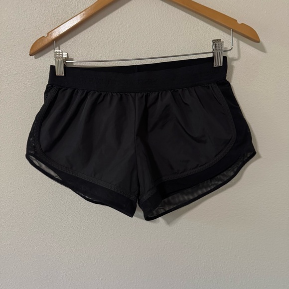 Adidas X Stella McCarthney Mesh Insert Running Performance Shorts Black-Small - Picture 2 of 12
